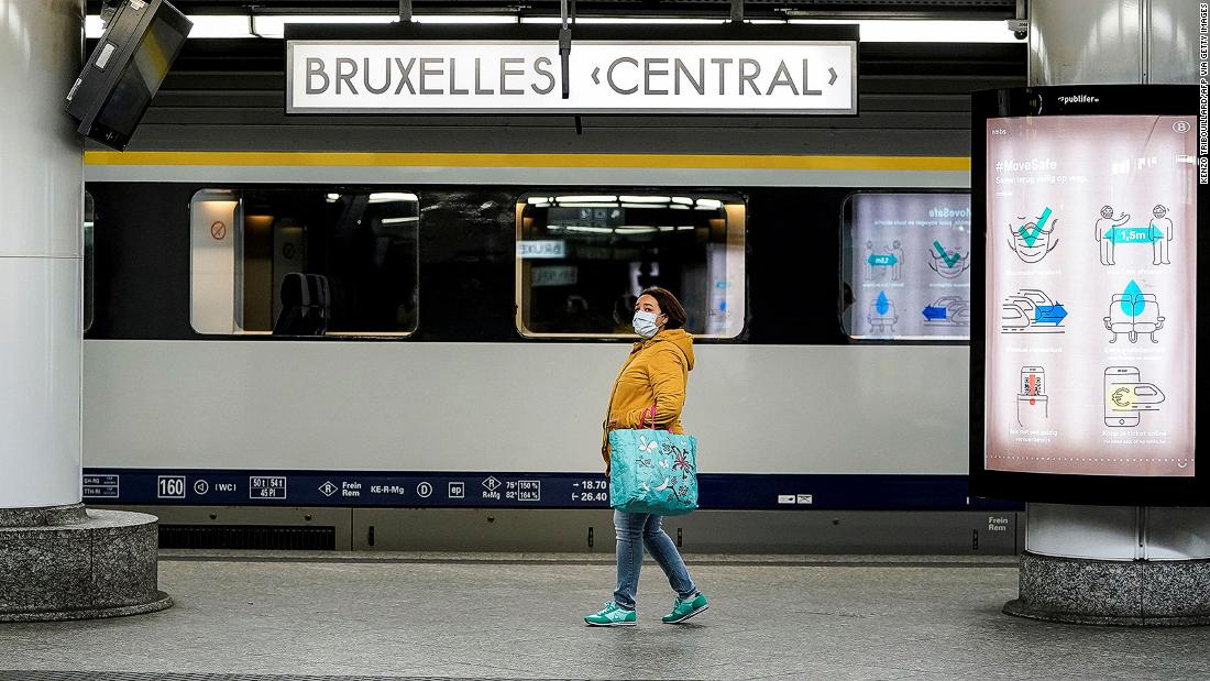 Belgium gives 10 free train journeys to all residents at the time of facilitating the lock