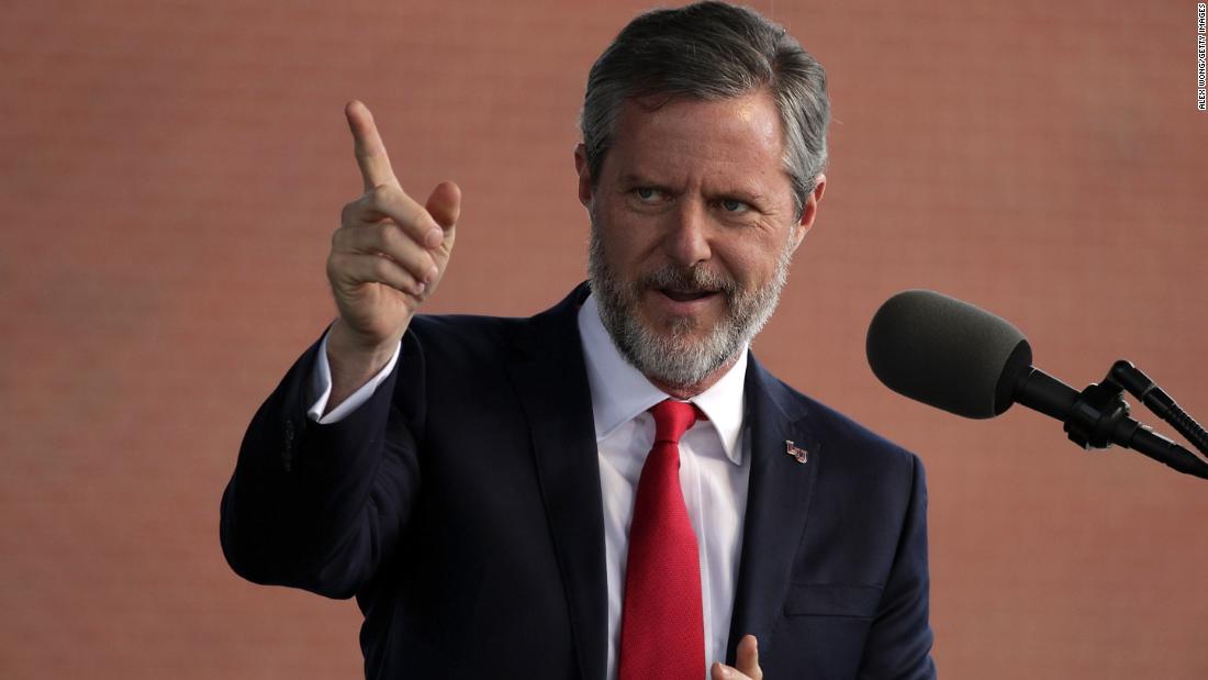 Jerry Falwell Jr. apologizes for tweet with racist photos after black students and alumni canceled it