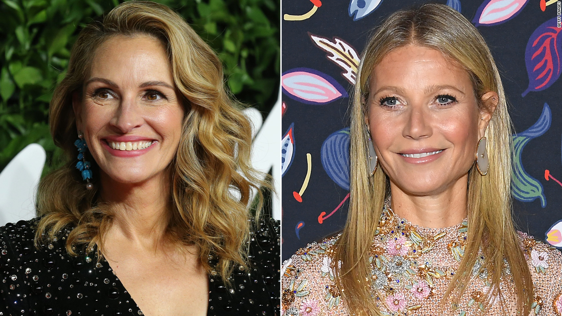 Julia Roberts, Gwyneth Paltrow casting her social media black votes for #ShareTheMicNow