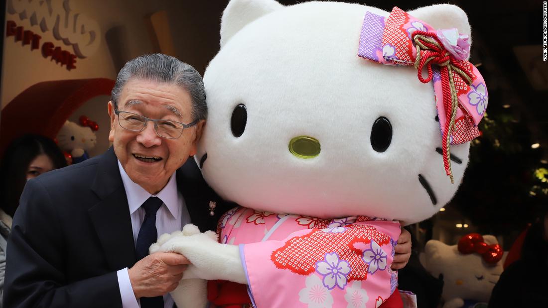 The 92-year-old founder of Hello Kitty is handing over the business to his grandson