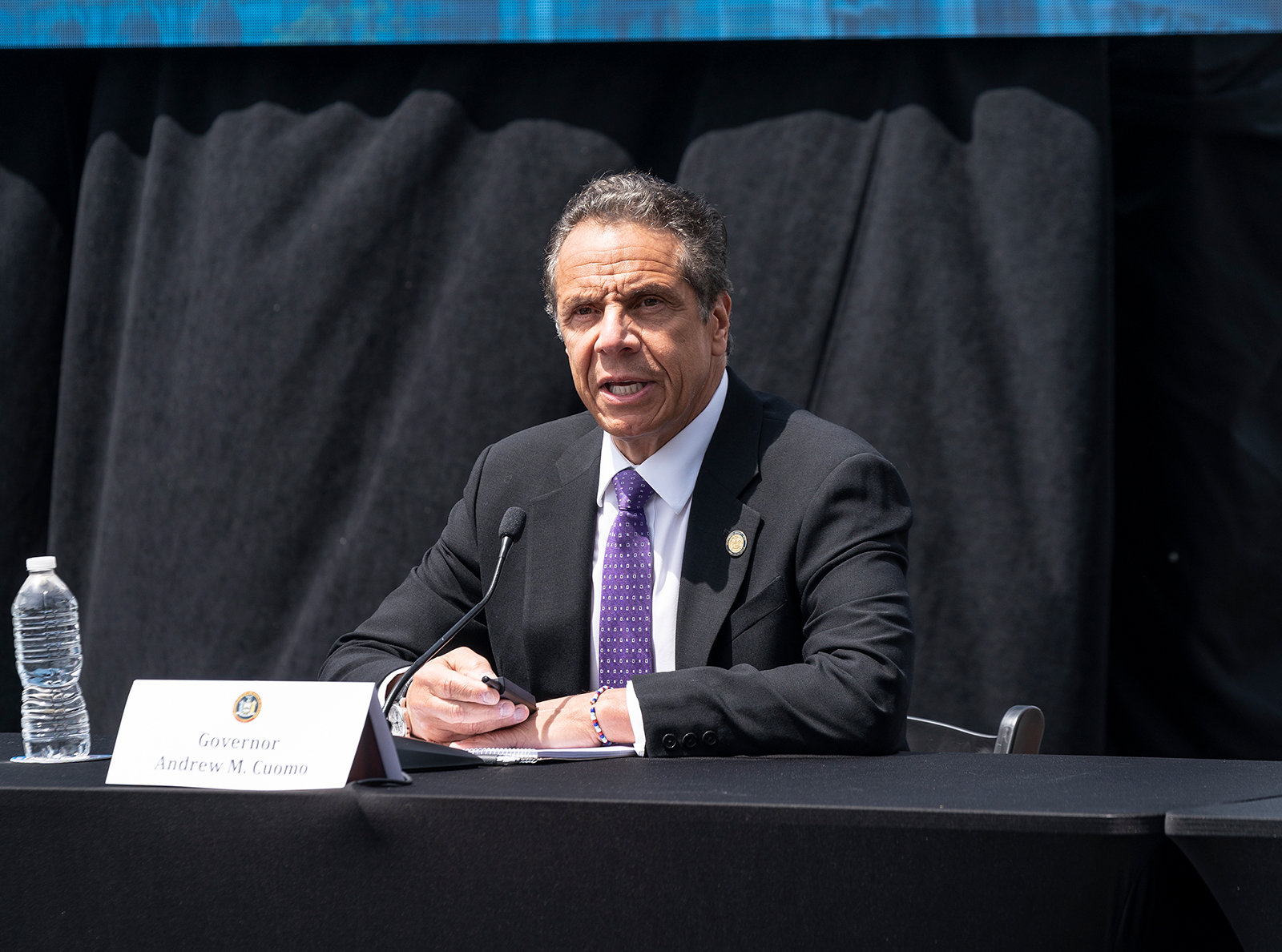 The governor of New York signed several laws on police reform