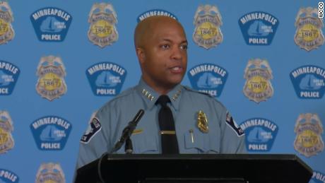 The Minneapolis police chief says the George Floyd family will inspire his reform efforts 