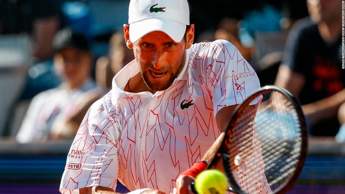 Novak Djokovic tests positive for coronavirus after the Adria Tour event