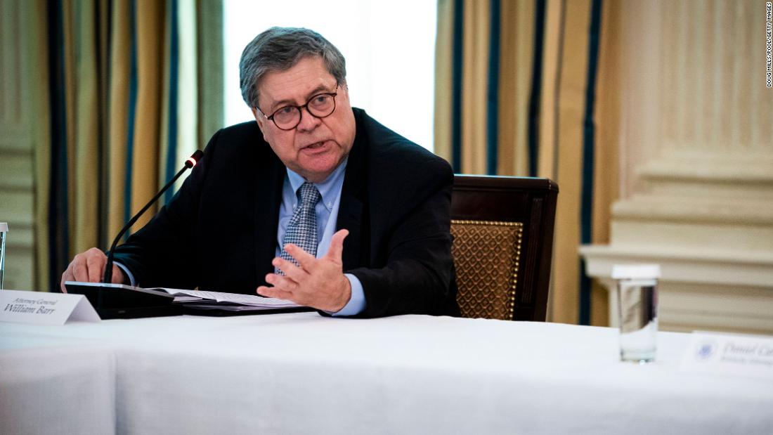 Attorney General Barr will testify before Congress next month