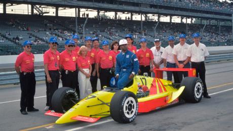 The Walker Racing team successfully qualified Ribbs for the Indy 500 in 1991, making him the first black driver to compete in a race (Courtesy: Dan R Boyd)