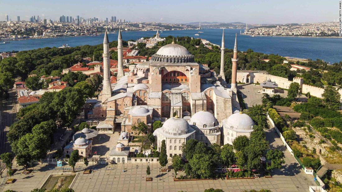 Turkey’s Hagia Sophia holds first Friday prayers since conversion back to mosque