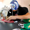 A Mexican 'Lucha Libre' Wrestler Is Sewing Masks To Fight Coronavirus