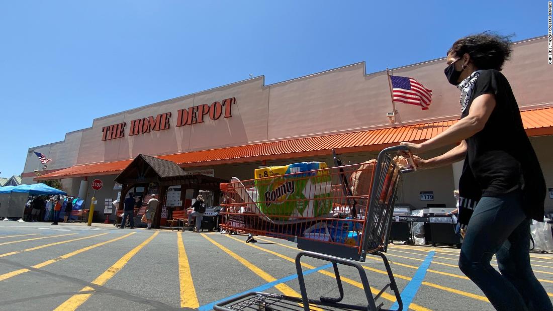 Home Depot and Lowe's will start requiring customers to wear masks
