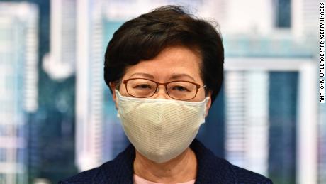 Hong Kong Chief Executive Carrie Lam said elections planned for September would be postponed because of the coronavirus.