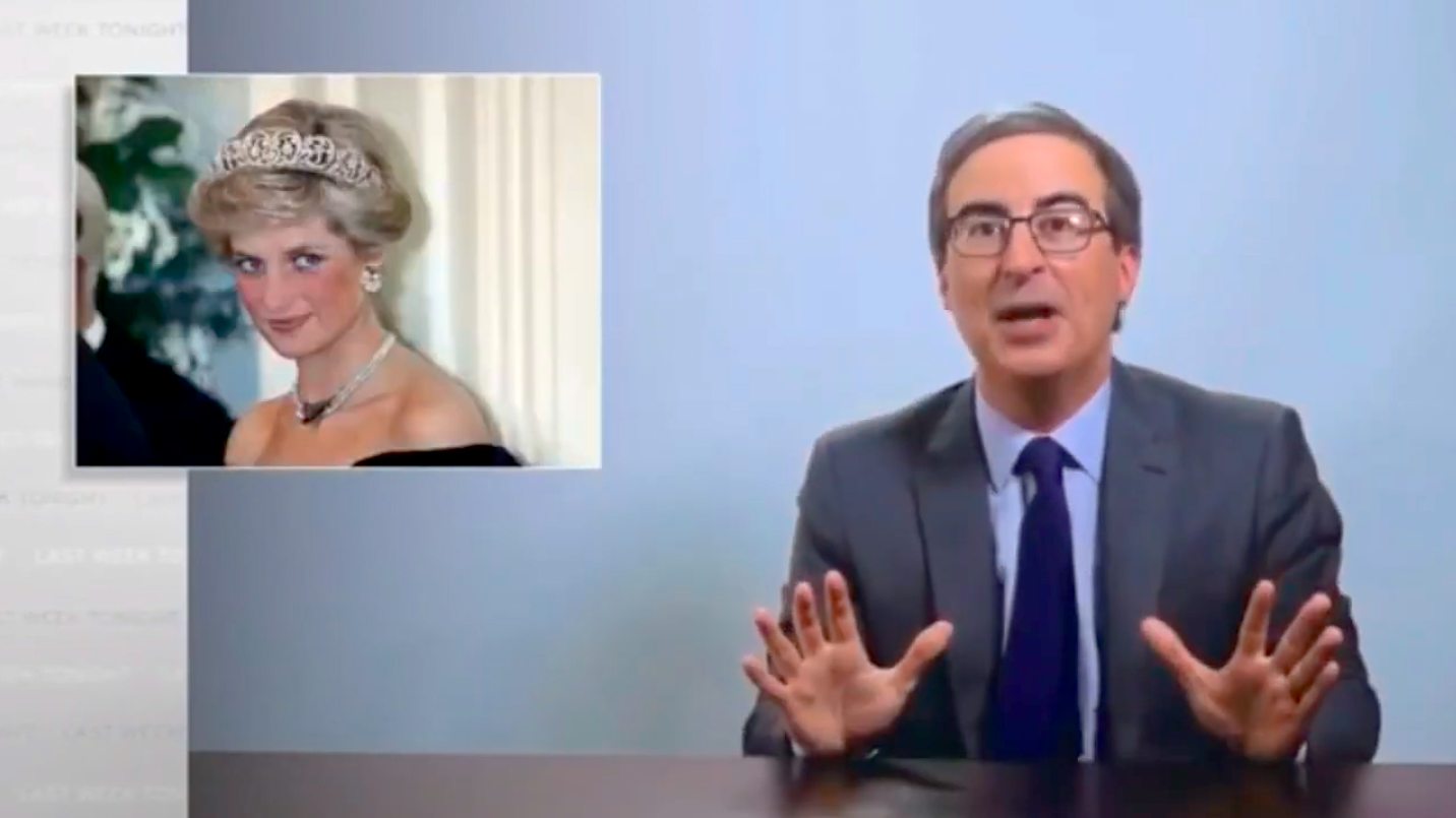John Oliver Believes the Royal Household Killed Princess Diana