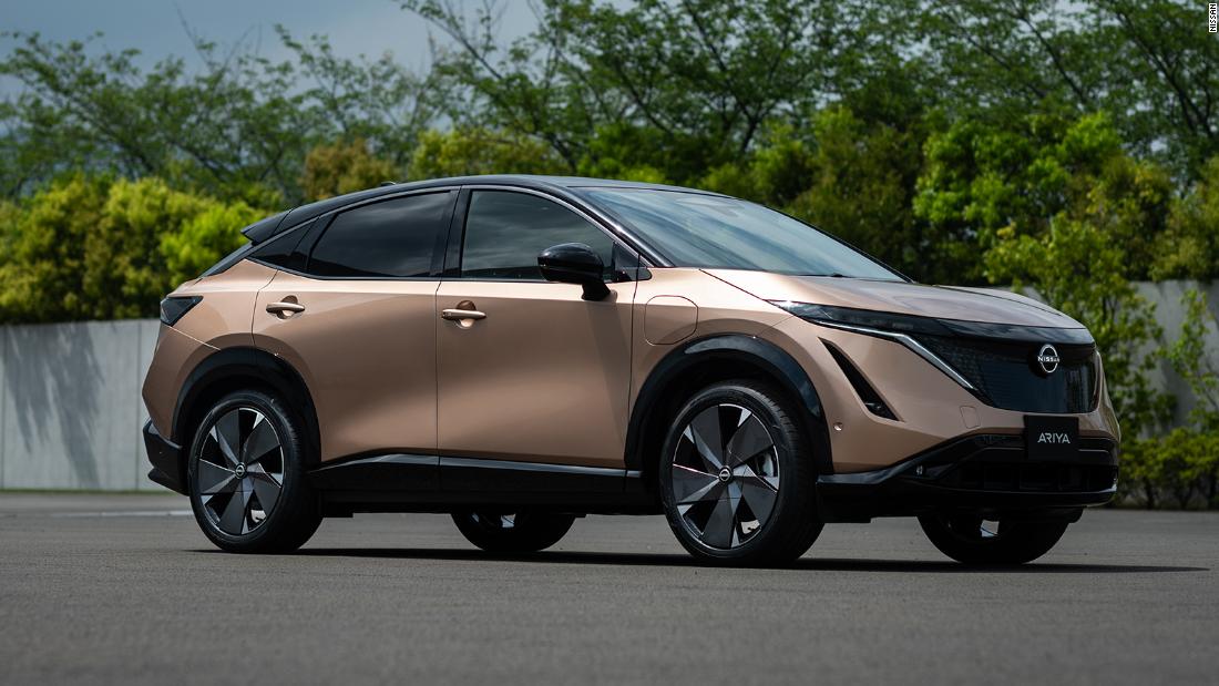 Nissan unveils its first electric SUV, the Ariya