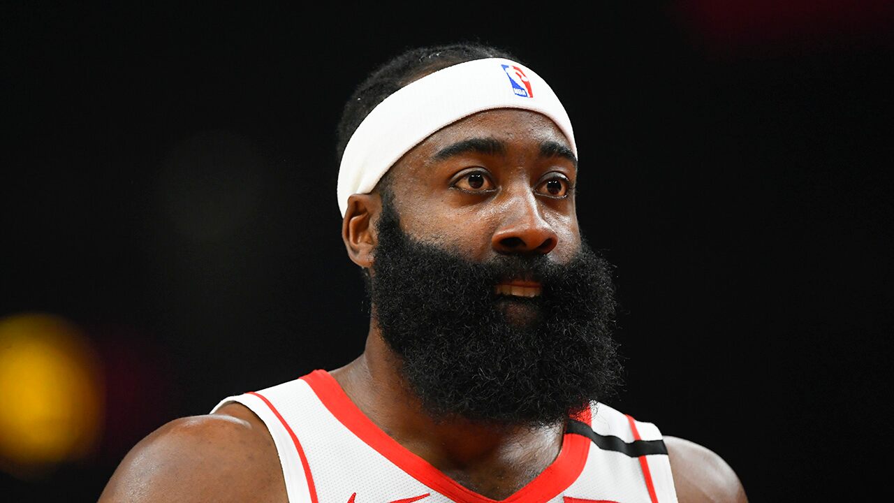 Rockets’ James Harden criticized for donning ‘Thin Blue Line’ mask in return to NBA