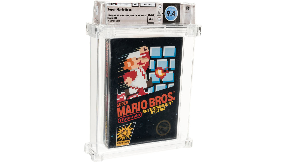 Rare Copy Of Super Mario Bros. Sells At Auction For Record-Breaking $114,000