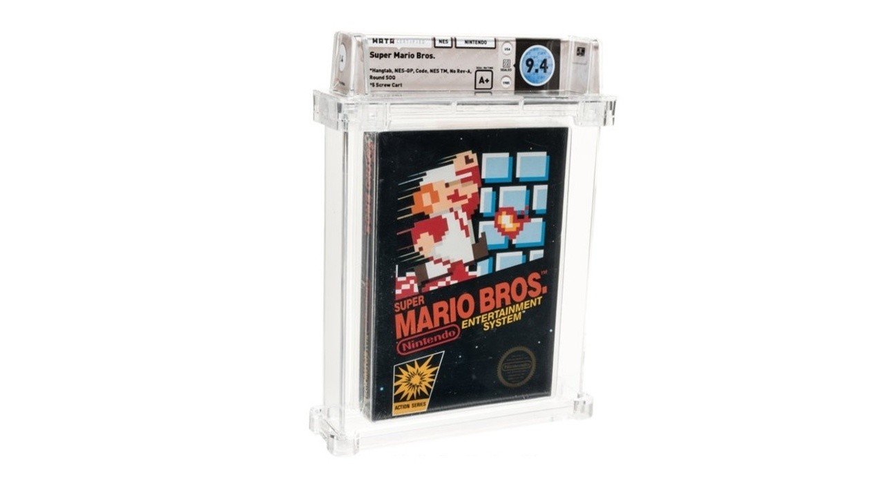 This Sealed Copy Of Super Mario Bros. Just Sold For $114,000