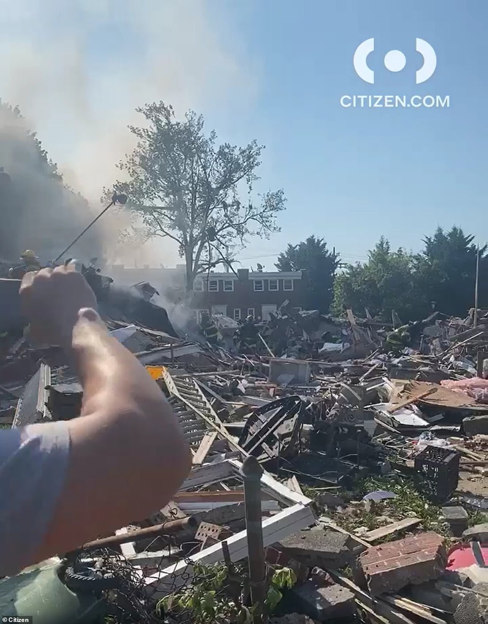 A collapse response and second alarm has been called, Baltimore firefighters confirmed