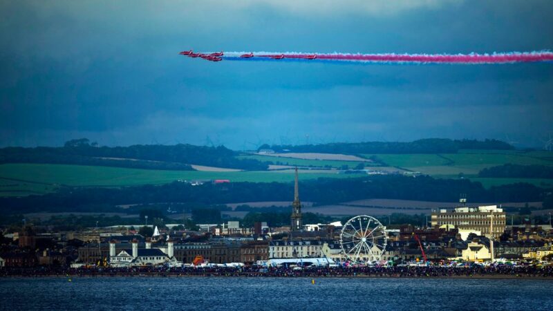 Red Arrows set to soar over Scotland to mark 75th anniversary of VJ Day