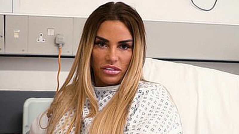 Katie Price rushed to hospital in agony as doctors fear severe infection in feet