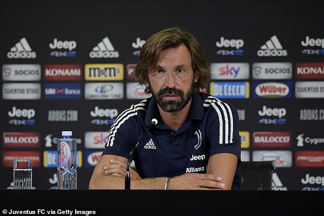 Pirlo was recently unveiled as the shock successor to Maurizio Sarri in the Juventus dugout