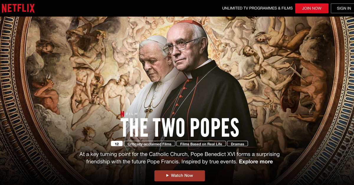 Netflix helps make Two Popes, Bird Box, and extra out there to check out for totally free