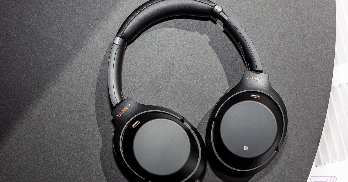 Sony’s WH-1000XM3 wi-fi sounds-canceling headphones are $100 off