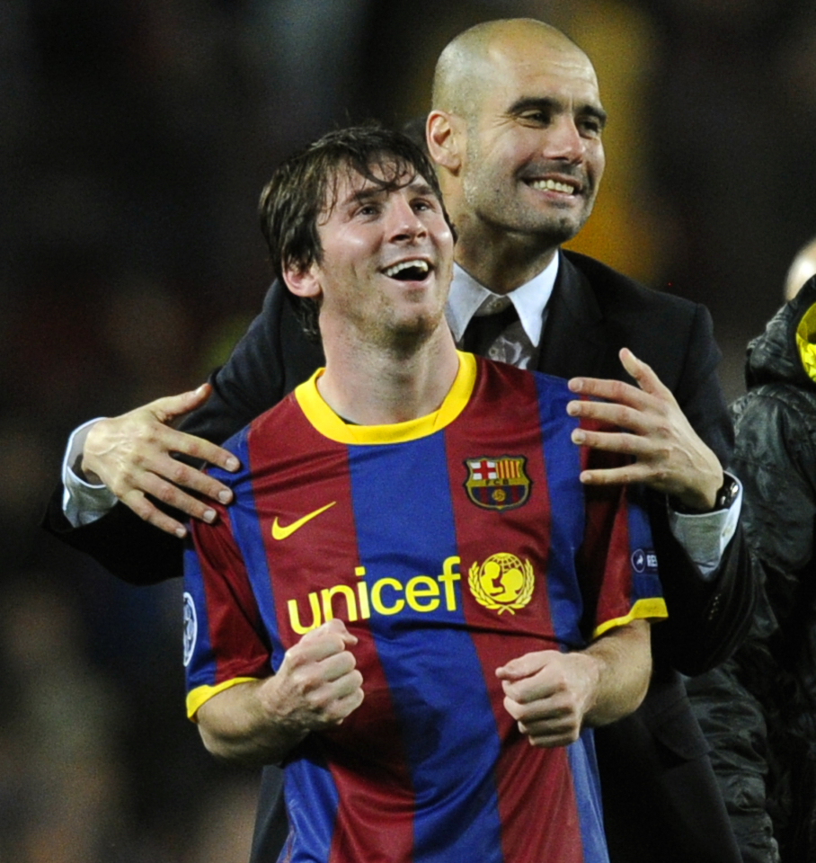 Messi and Guardiola may meet in Man City this summer