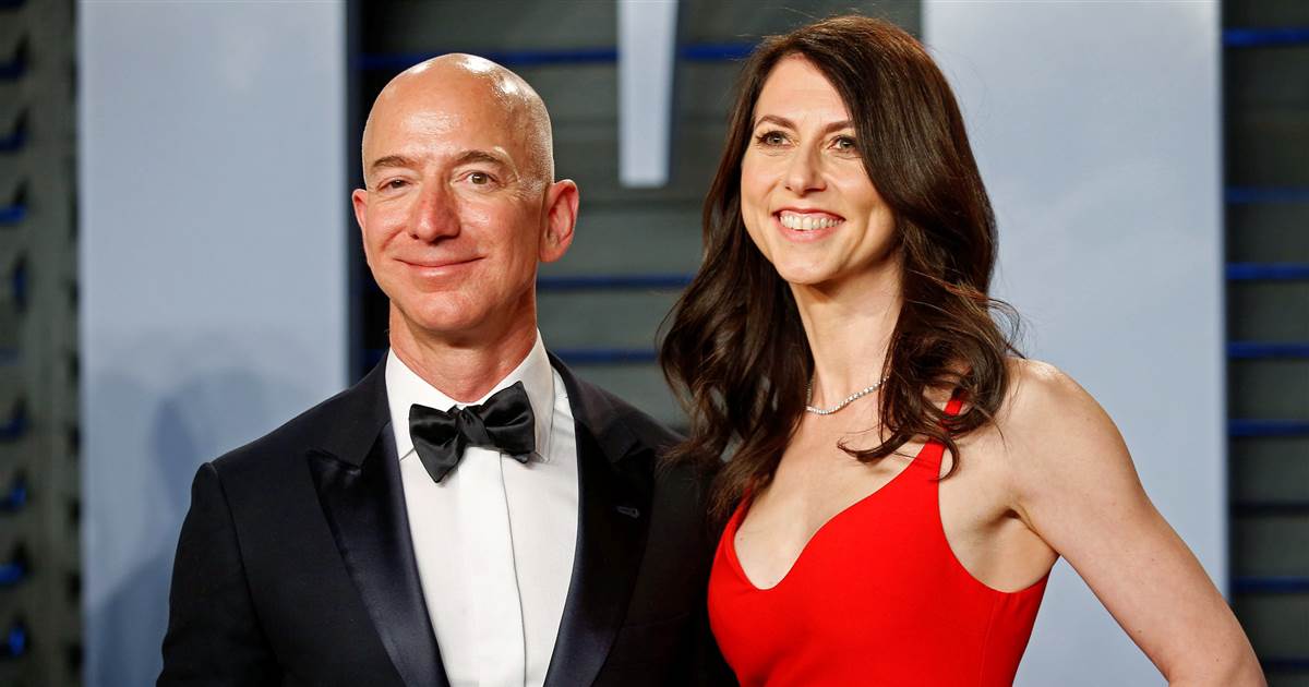 Ex-Lady Bezos is now the richest woman in the world as rises on Wall Street have redistributed top billionaires.