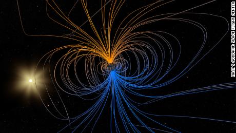 The increased curvature of the Earth's magnetic field could affect satellites and spacecraft