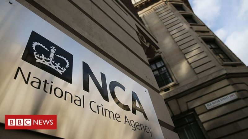 Crime agency is under fire for forging a bank's signature


