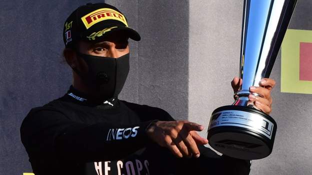 Tuscan Grand Prix: Lewis Hamilton won 90 after an amazing race

