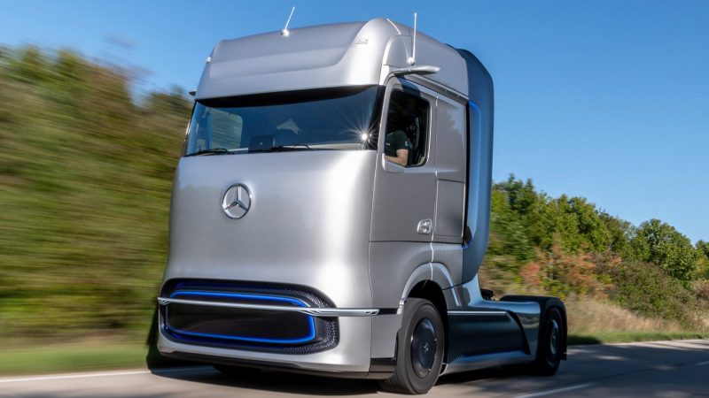 The new Mercedes-Benz GenH2 half-fuel cell prototype is coming soon

