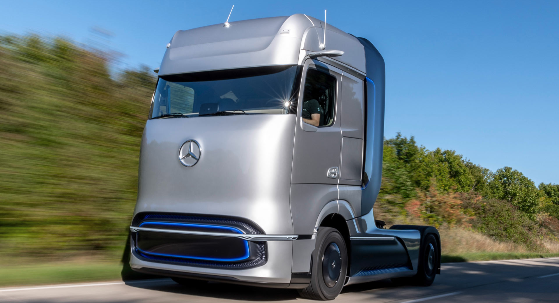 The new Mercedes-Benz GenH2 half-fuel cell prototype is coming soon