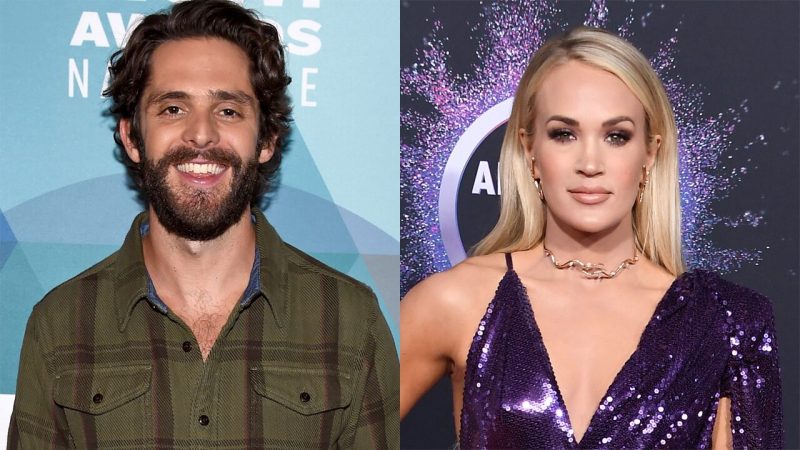 Fans were outraged by Carrie Underwood, the 2020 Thomas Rhett Award winner at the 2020 ACM Awards

