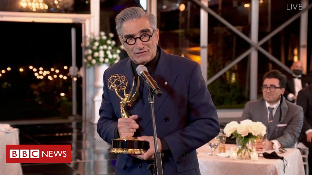 2020 Emmy Awards: Sheets Creek wins big prize in virtual party