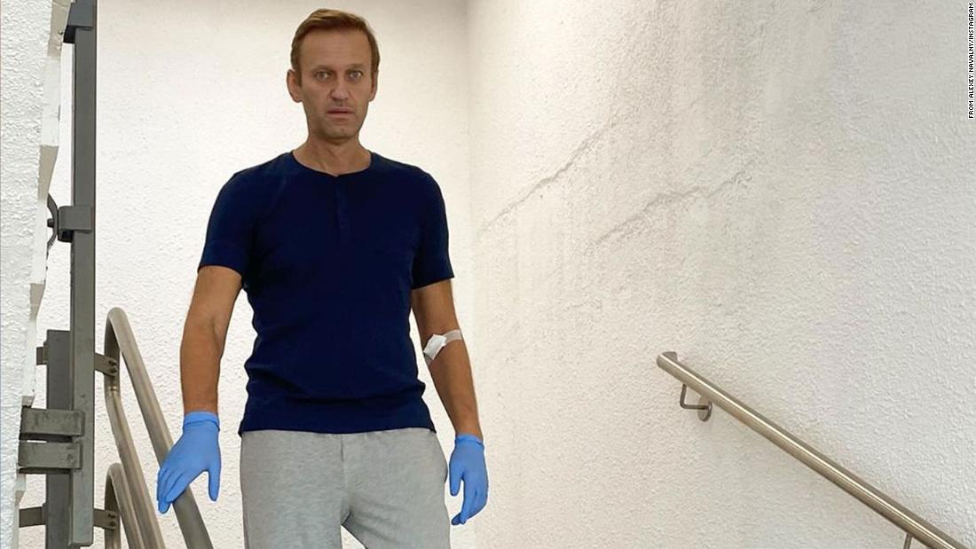 Alexei Navalny, leader of the Russian opposition, was released from hospital after poisoning