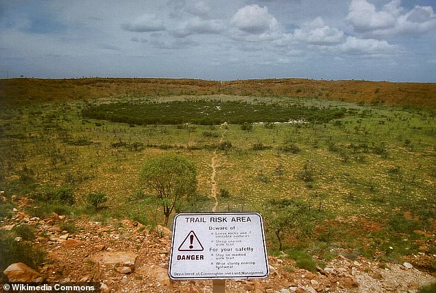 However, the Or Banda crater is five times larger than the famous Wolfe Creek Crater in Australia located in the north of the state.  Wolf Creek formed from a meteor that is estimated to have collided with Earth 300,000 years ago