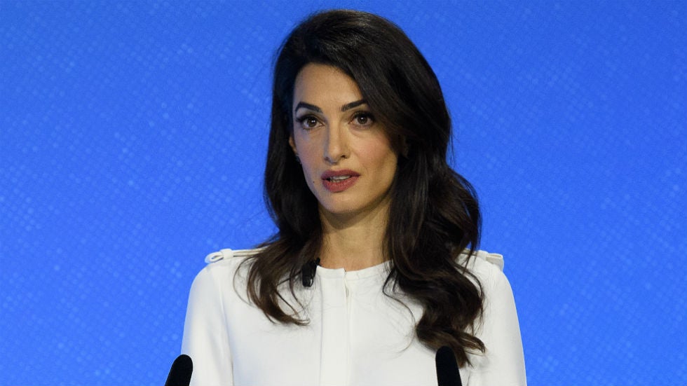 Amal Clooney resigns from the British government’s position on Boris Johnson’s proposal to cancel the Brexit agreement