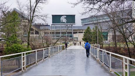 Several women's associations and sisters at Michigan State University have ordered a two-week quarantine after linking the high coronavirus to students