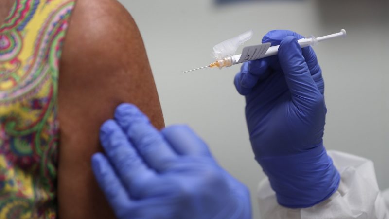 A coronavirus vaccine gets underway in Florida