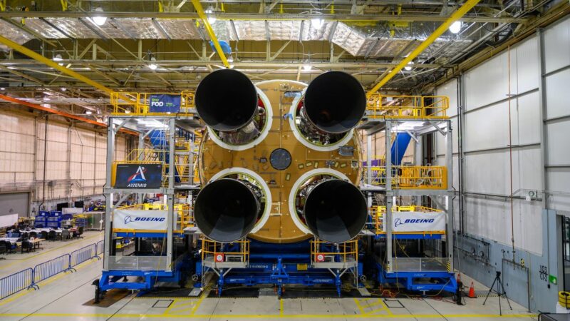 Giant NASA blasts past cost estimates and imposes congressional notification

