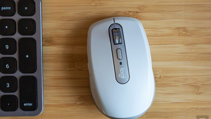 Logitech's new MX Anywhere 3 mouse has buttons to control Zoom calls

