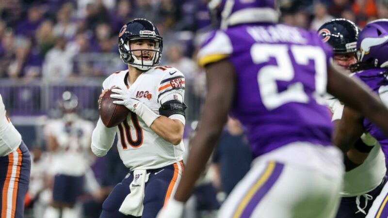 The bears expected to be named Mitchell Tropiski beginning with QB, says the source

