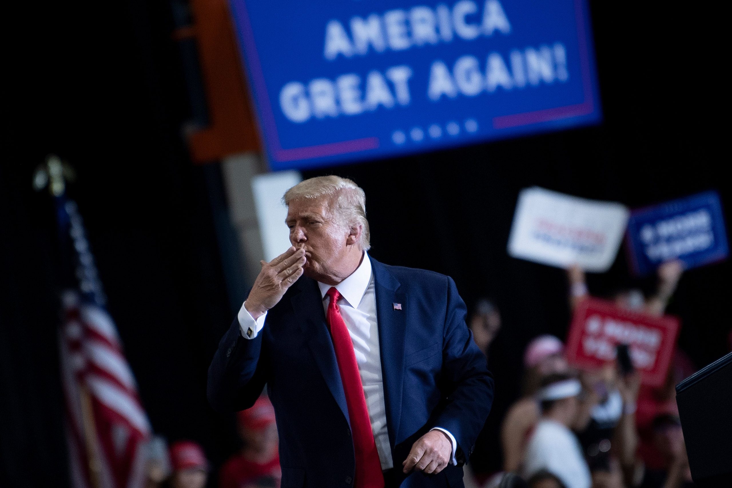 Trump news live: Latest Twitter updates and 2020 elections as president accused of “ negligible murders ” after holding a home rally in Nevada