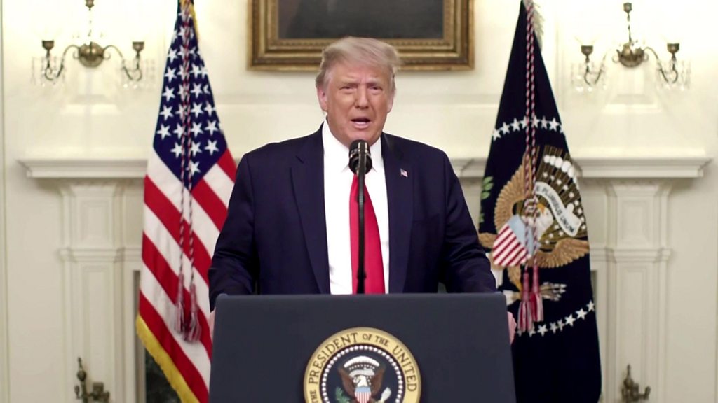 Trump Covid: The US President has mild symptoms – the White House