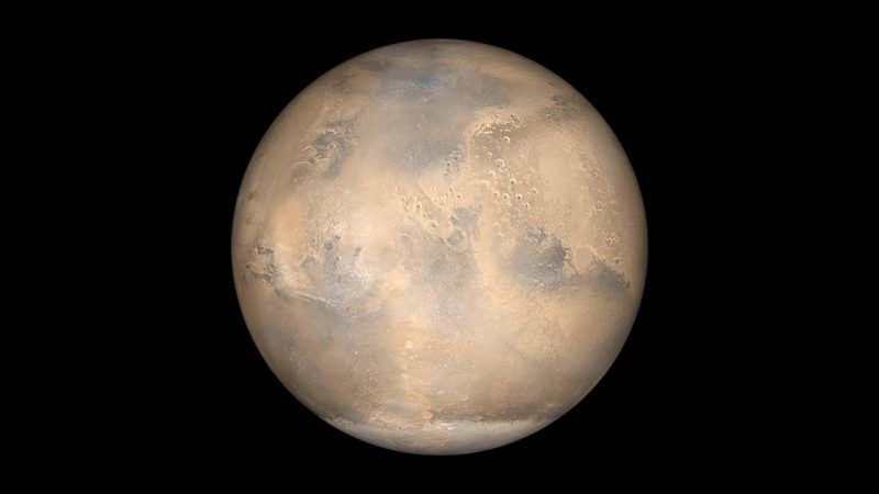 Mars shines during October 'opposition'

