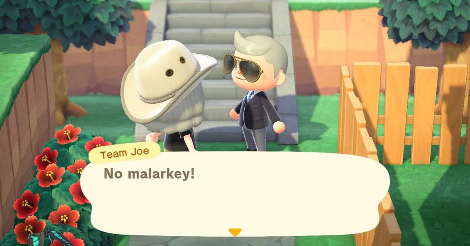 Biden’s official residence in Animal Crossing has polling and ice cream stalls and no mallards