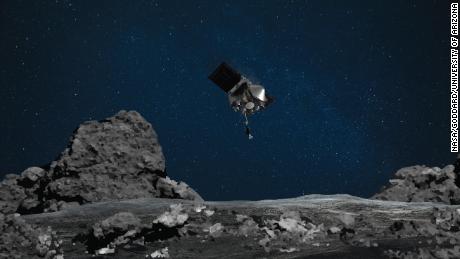 A NASA mission successfully landed on asteroid Bennu