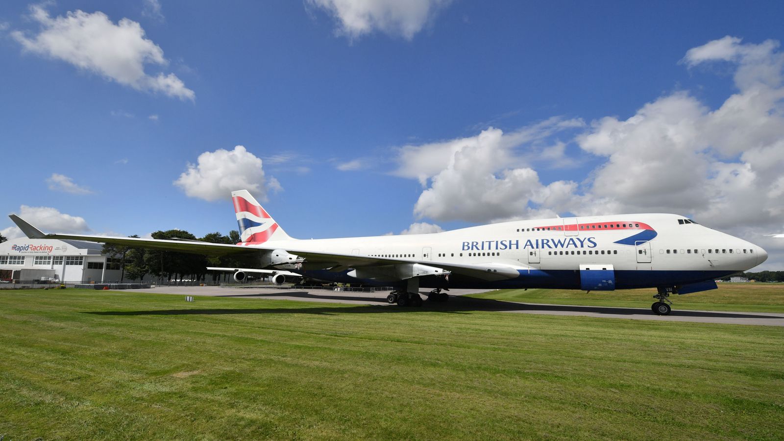 Converting a retired British Airways Boeing 747 into a cinema and museum |  UK News