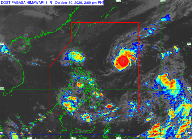 Quezon County is under “red alert” because of “Rolley”