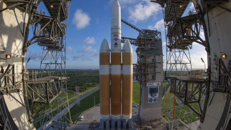 After long delays, ULA's most powerful missile is preparing to launch a secret spy satellite


