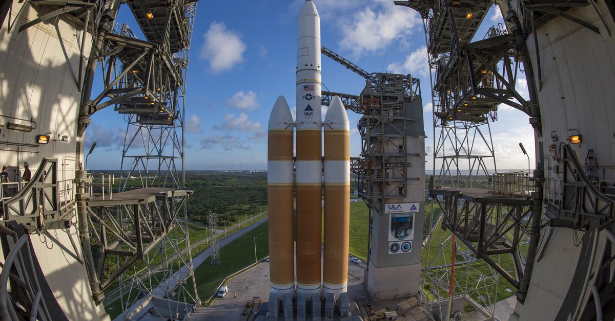 After long delays, ULA’s most powerful missile is preparing to launch a secret spy satellite